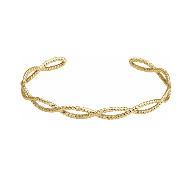 Gold Yellow Gold, White Gold, and Rose Gold Bracelets Armentor Jewelers New Iberia, LA